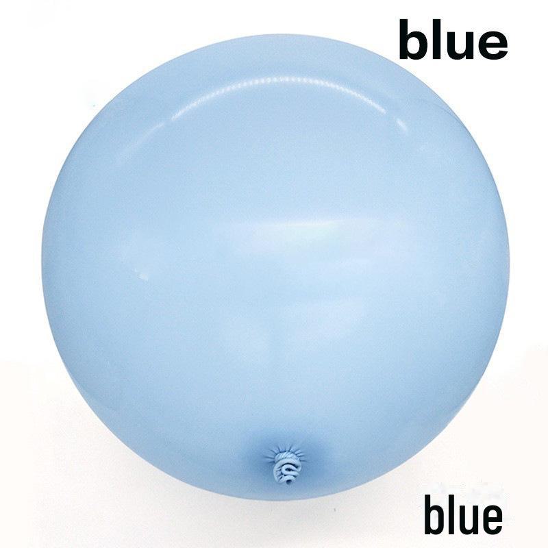 36-Inch Thickened Latex Round Macaron Balloon for Birthday Party Decoration