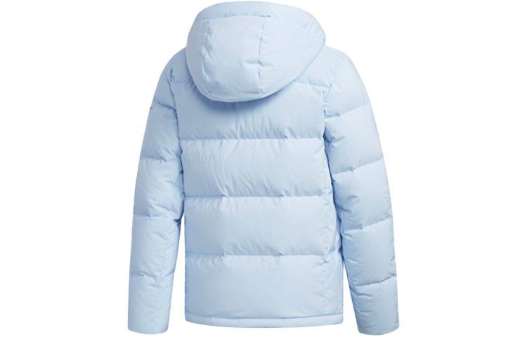 adidas Down Jackets Women's Bright Blue Hooded Moderate Other FJ9232