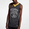 Nike Golden State Warriors Statement Edition Stephen Curry 30 AU Jersey GSW 'Zwart Geel' Heren 863152-060