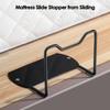 2pcs Bed Mattress Slide Stopper Metal Mattress Corner Retainers Bar For Adjustable Bed Fixing Rod Beds Non-Slip Frame Holder