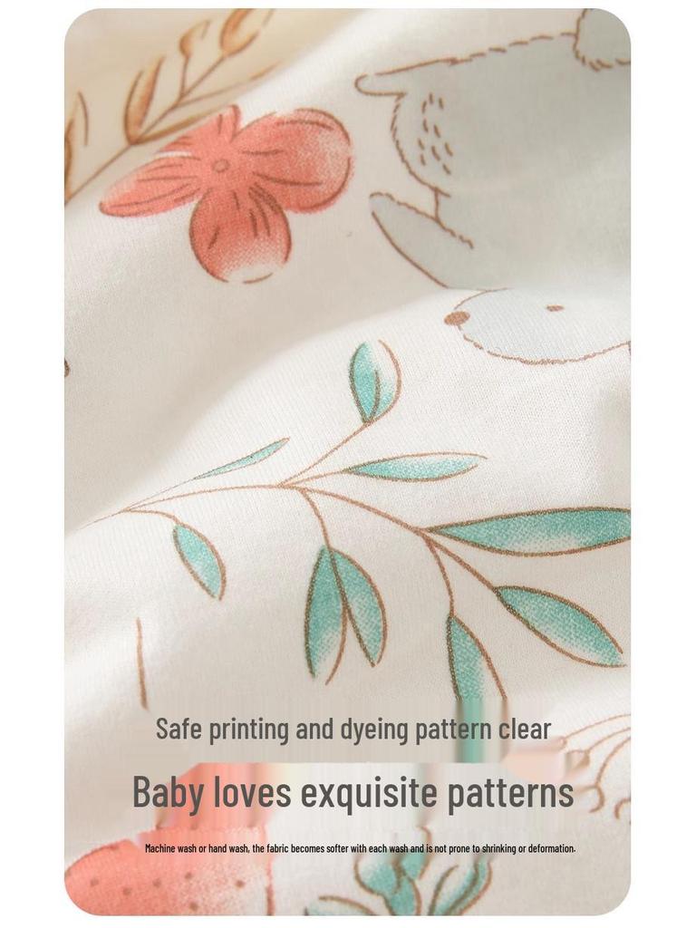 Jingqi Kinder Steppbaumwoll Unterwäsche Set - Warme Herbst/Winter Hose & Oberteil für Jungen und Mädchen