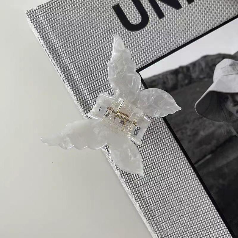 France Sweet New Solid Bow Hairpin Women Fashion Brief Contrast Color Grasping Clip Female Elegant Korean Cute Colour Hair Decorations Girl