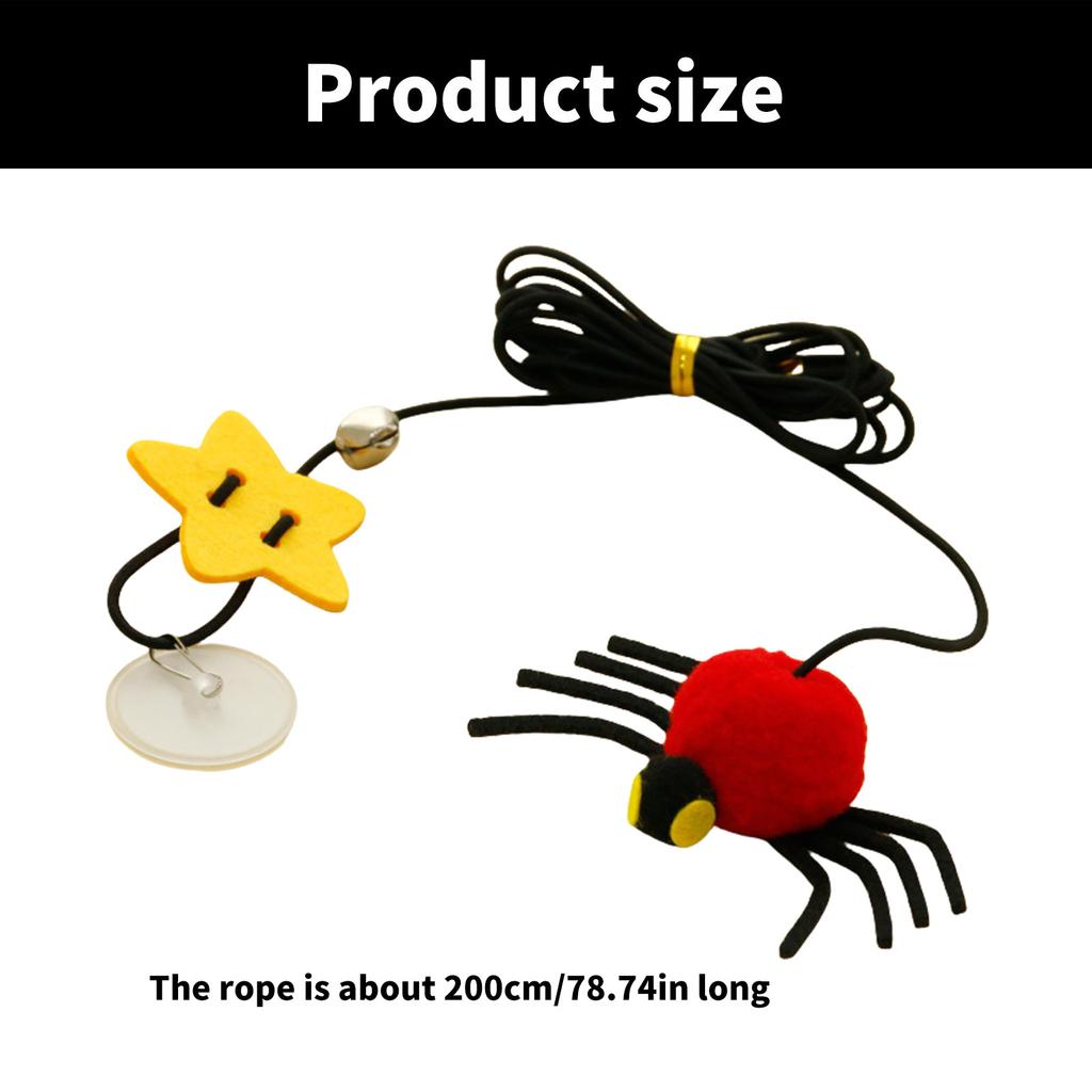 Cat Swing Toy Pet Exercise Equipment Cat Entertainment Accessory Plush Cat Toy for Pet Entertainment and Exercise