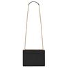 Saint Laurent Sunset Střední řetízková kabelka Černá Dámské tašky přes rameno 442906-D420W-1000