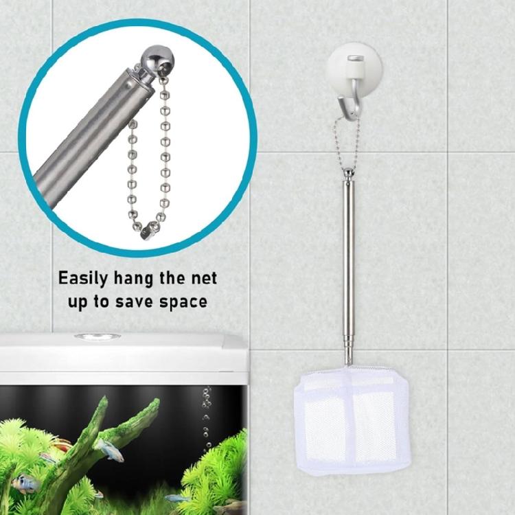 4pcs Deep Fish Catching Net With Extendable Handle Perfect For Delicate Ornamental Fish Retractable Fishing Net