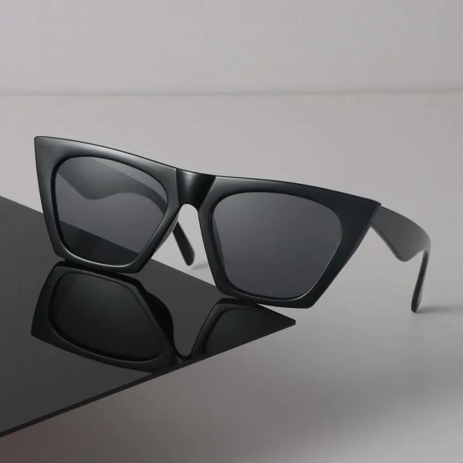 Lunettes de soleil carrées classiques rétro vintage pour un usage quotidien pour femmes hommes élégantes minimalistes féminines masculines lunettes à la mode