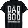 Father's Day Dad Bod Bold Distressed Text T-Shirt