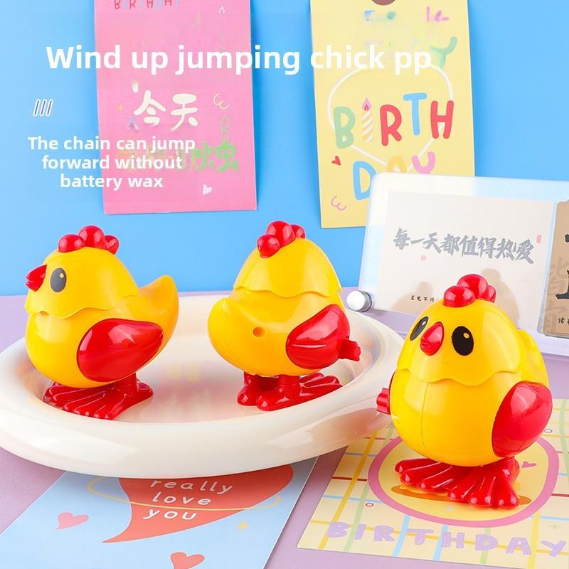 Kids Chick Cartoon Wind Up Toy For Early Childhood Sensory And Growth Cognitive