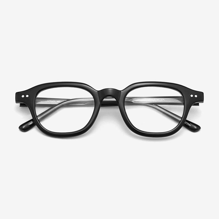 Seutailwokeu Style5 Bk_Black Stylework Eyeglass Frames