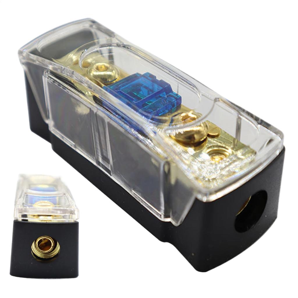 Car Audio Fuse Block,Protective Distribution Block - Stereo AMP System Accessories for Sedan Truck Trailer RV Minivan