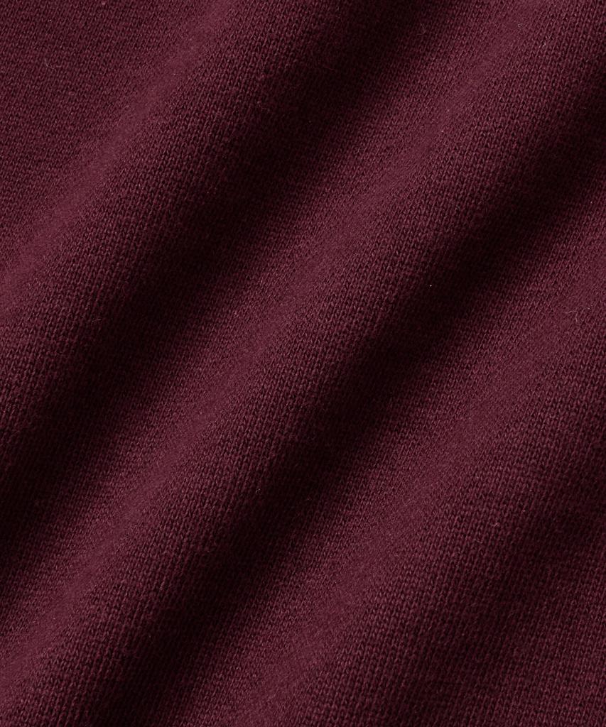 BROWNBREATH W Side Block Sweat Pants - Burgundy
