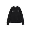 Wolf Print Fleece-Lined Thick Hoodie Men Tops Black DX0597-010