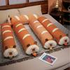 60/90/120cm Long Capybara Bread Plush Throw Pillow Soft Funny Bread Capybara Toy Sofa Cushion Home Decor Birthday Gift