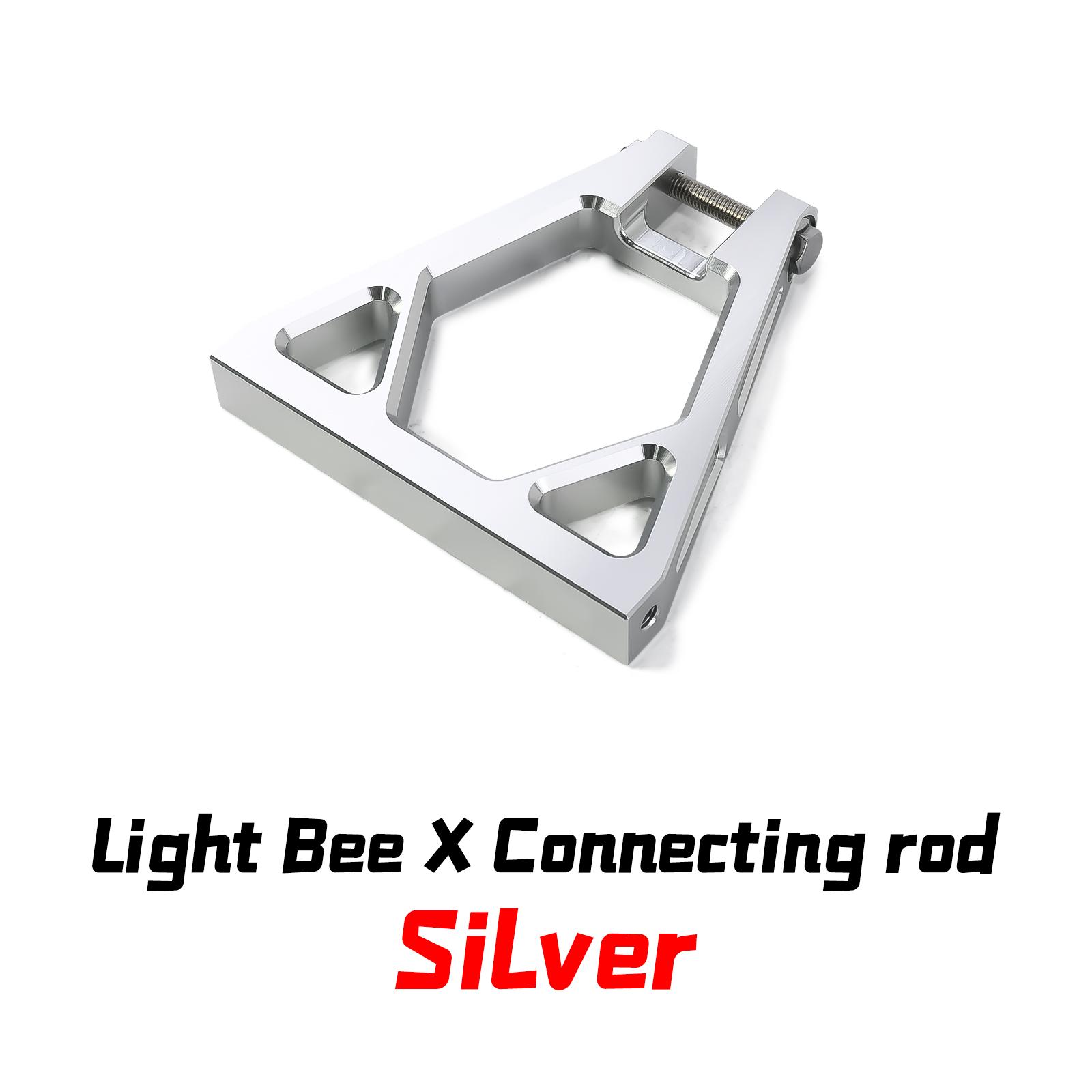 Reinforced Shock-absorbing Tripod Triangle for Surron Light Bee X S Segway X160 X260 Electric Dirt Bike Motorcycle Accessories серебряный
