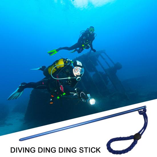 1Pc Diving Stick Sturdy Waterproof Aluminum Alloy Underwater Tickle Pointer Stick Sea Sport Accessories