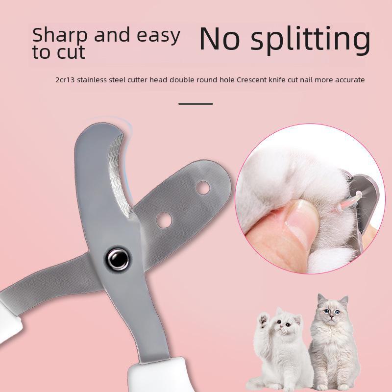 Pet Nail Clippers for Cats, Dogs & Rabbits - Ideal for Novices