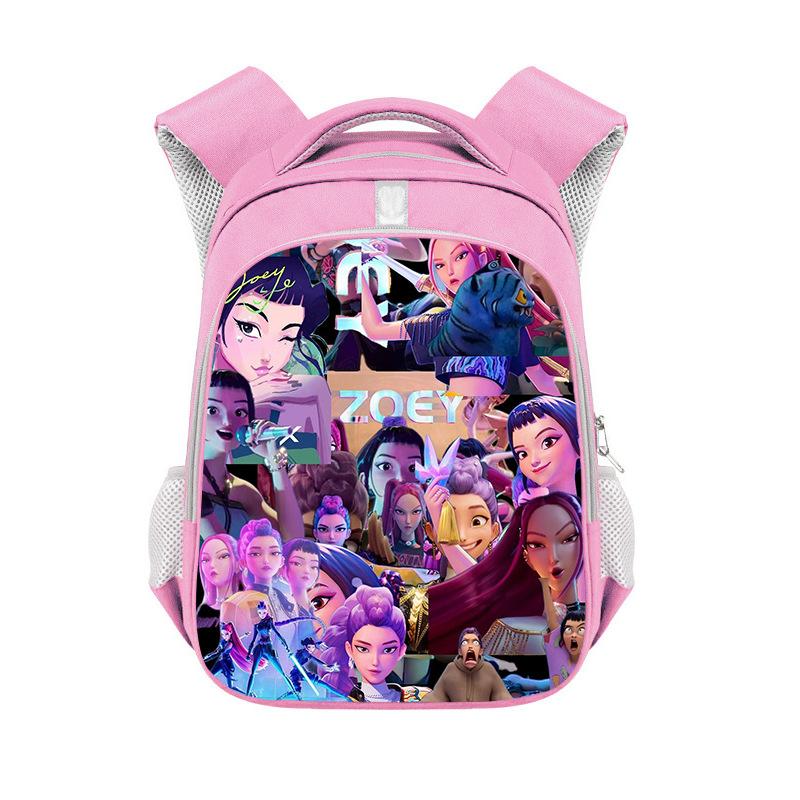 Witch Hunters Children'S School Bag Student Printing Large Capacity Storage Backpack Casual Burden Reduction Wear-Resistant Backpack