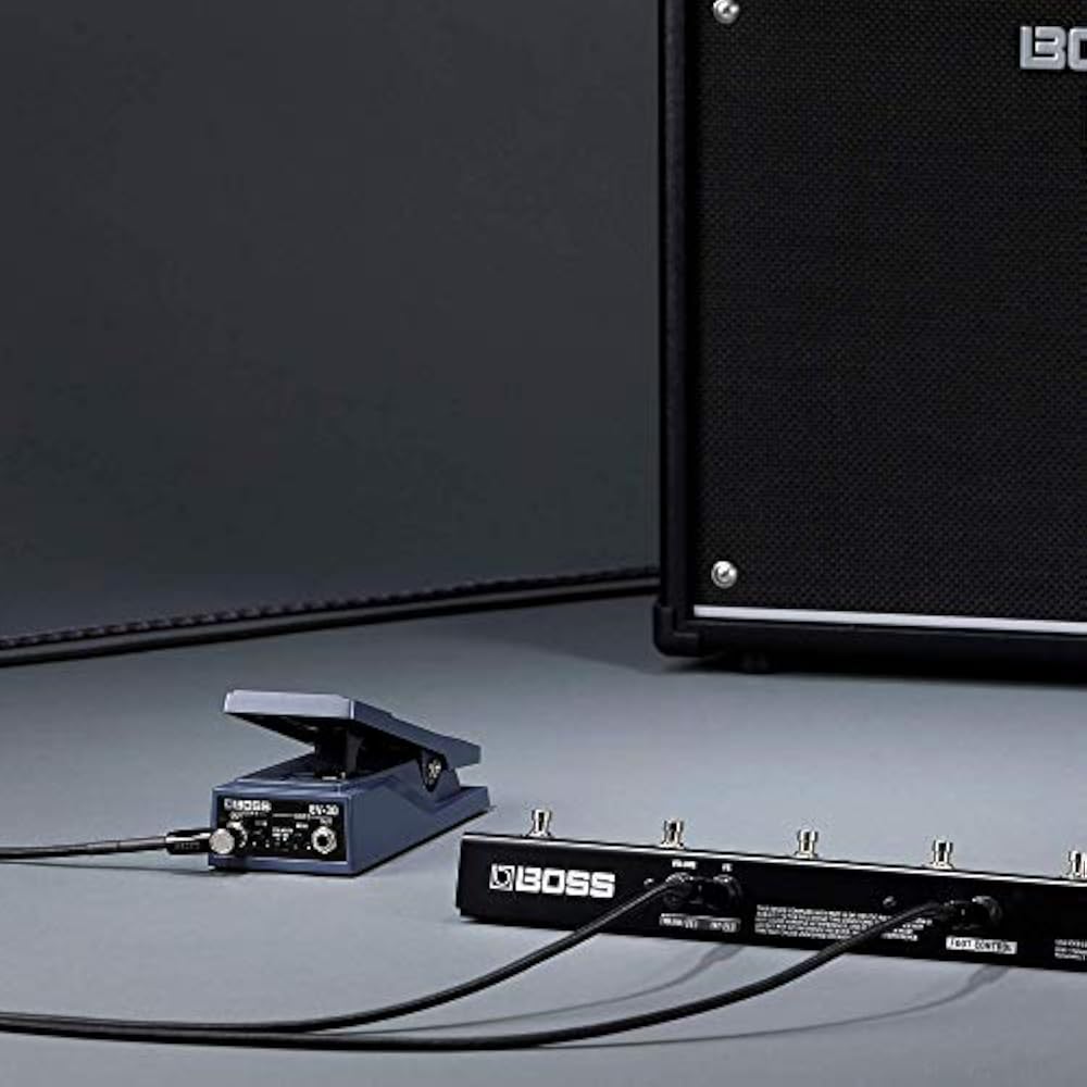 BOSS Boss TRS Cable BCC-20-TRA 6m Long L-Shape-Straight Plug Instrument Cable Shield Footswitch E...