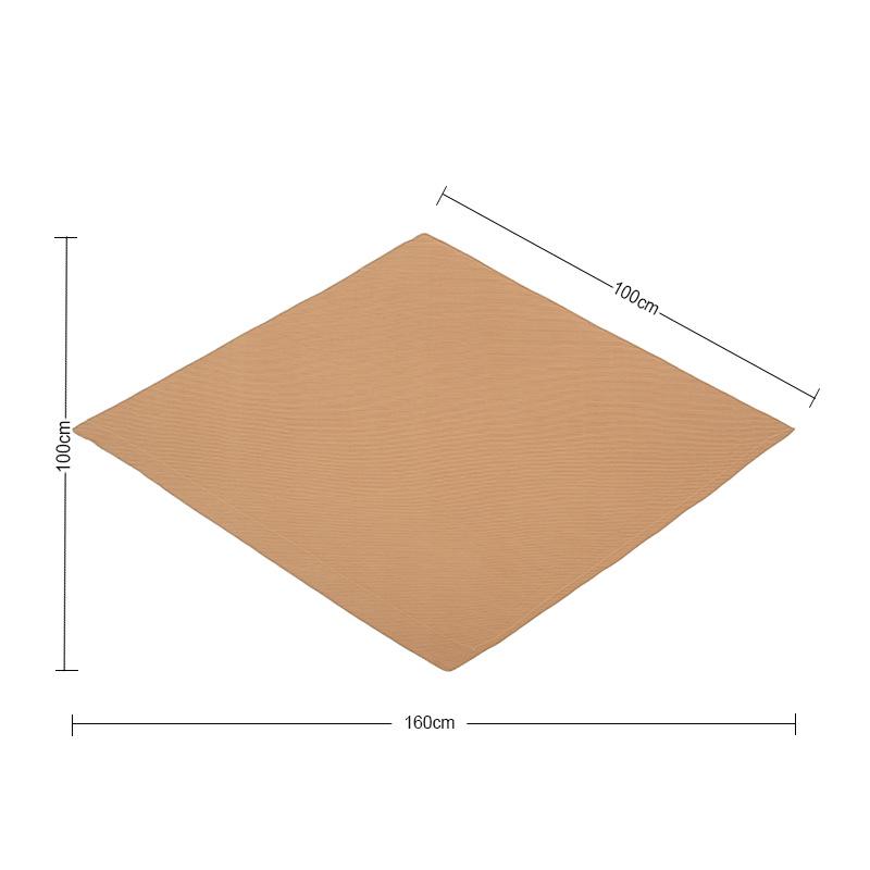 Hotsäljande 100 cm skrynklig chiffongscarf: Snygg veckad sjal & mångsidig gasbindehuvudduk