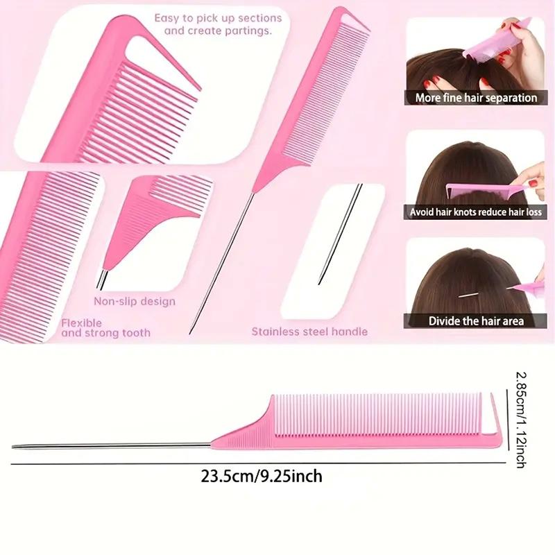 Barber Hairdressing Comb Multifunctional Hair Detangling Comb Hair Care Tool Set Haircutting Accessories
