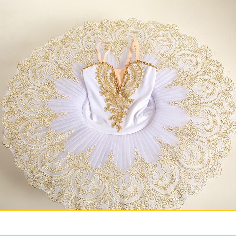 White Swan Lake Ballet Skirt For Girls Performance Dance Tutu Dress Adult Children s Professional Ballet 110CM