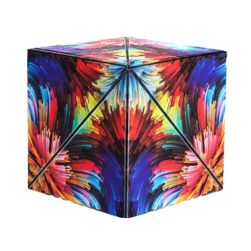 Beliebter Geometrischer Magischer Würfel Magnetisch 3x3 Puzzle Spielzeug Für Kinder Pädagogisches Und Stressabbauendes Material)