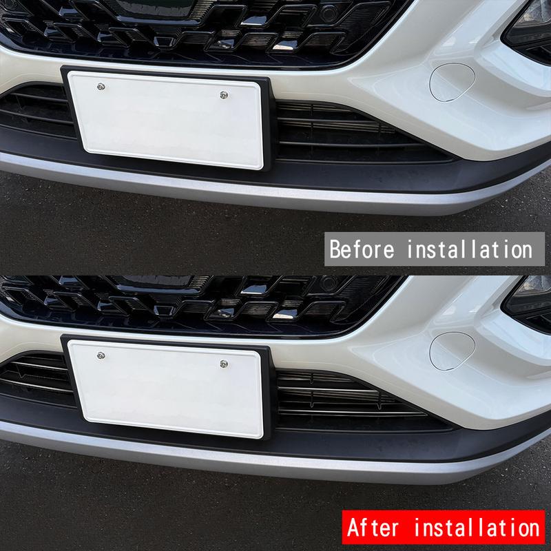 For Suzuki Fronx 2024 2025 Car Front Grill Trim Accessories Protector Auto Parts Front Bumper Styling Stickers