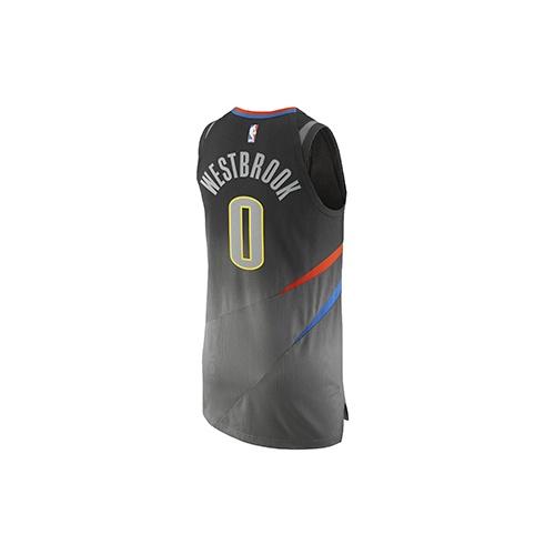 Nike Russell Westbrook City Edition Authentic Jersey AU Gray Men's AH6063-039