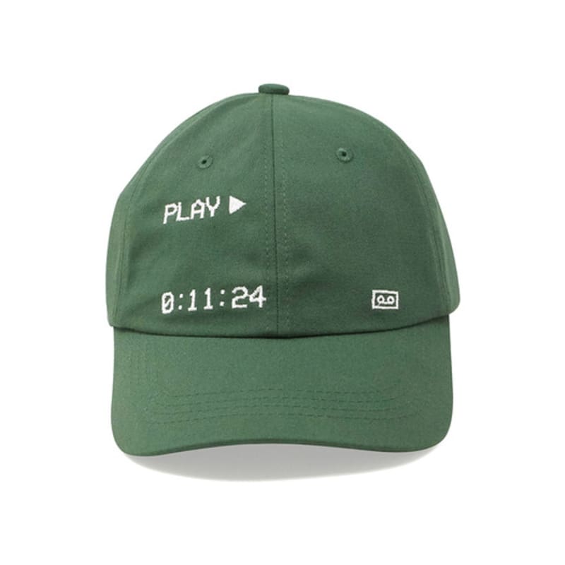 

SUNDAY DISCO CLUB RETRO VIDEO BALL CAP_GREEN Green