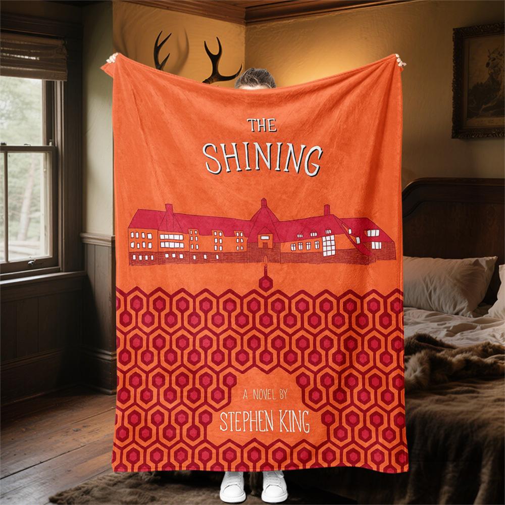 1PC shining hotel Outdoor Flannel Blanket Soft Plush Decor for Picnics, camping,Bedroom, Playroom, Office, or Lunch Break1132A