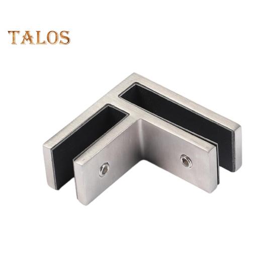 

Затискач для скла з нержавіючої сталі 304. Чорний затискач для скла на поручні з гумовими прокладками. Сильна несуча здатність. Легке встановлення. Сучасний дизайн. Прибережний. B срібний