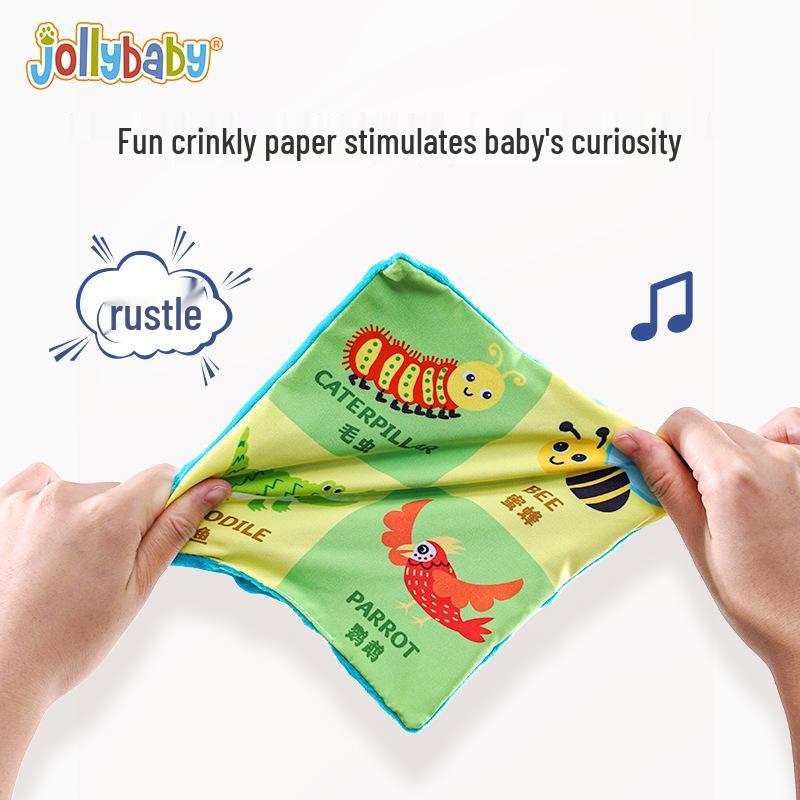 Jollybaby Tear-Resistant Tissue Cube Puzzle Toy