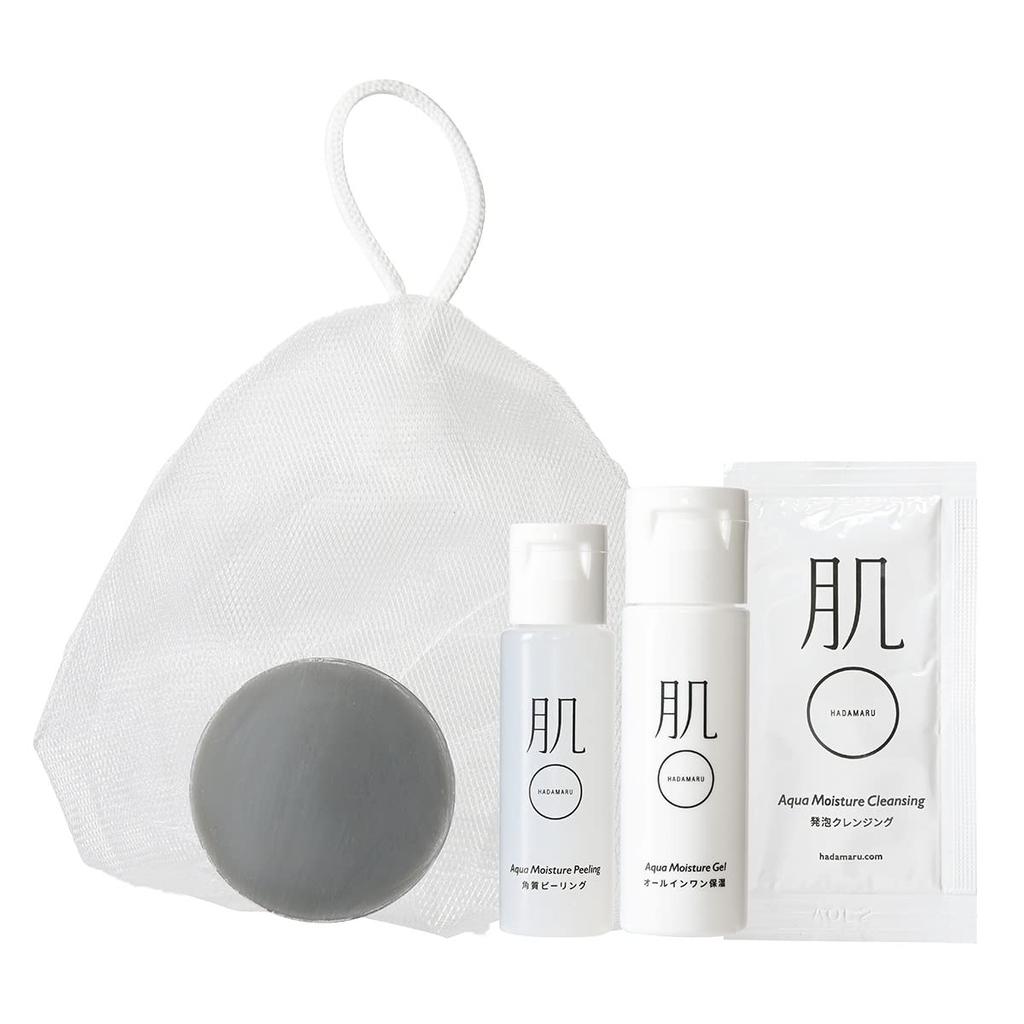 Hadamaru trial set 5 remover soap weight gel trial set with facial cleansing net Contains ingredients that are gentle on the skin (approximately days'