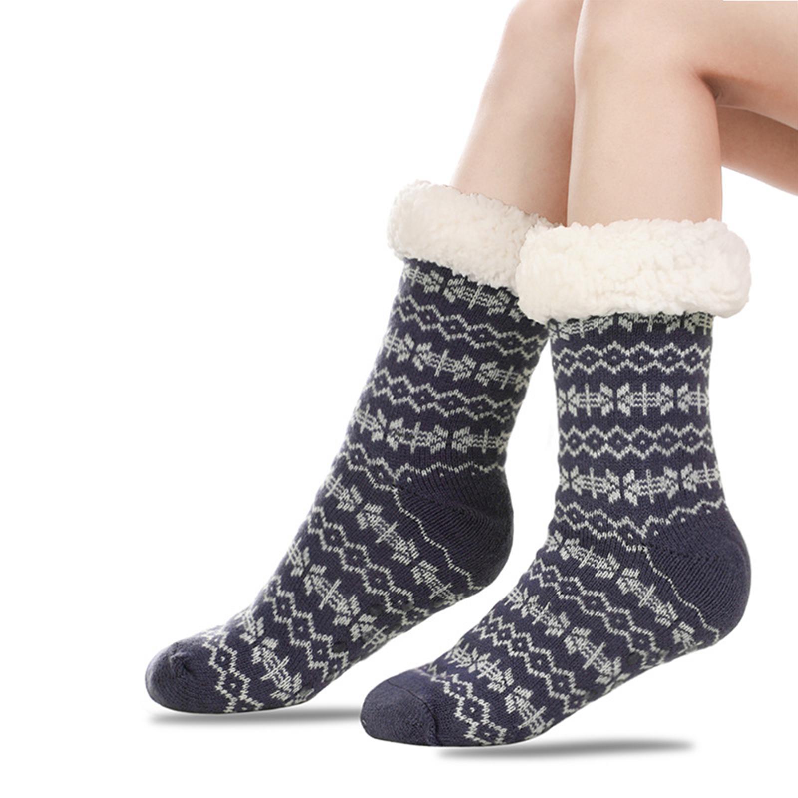 

Fuzzy Socks For Women Girl - Winter Warm Sleeping Plush Comfy Slipper Socks One Size