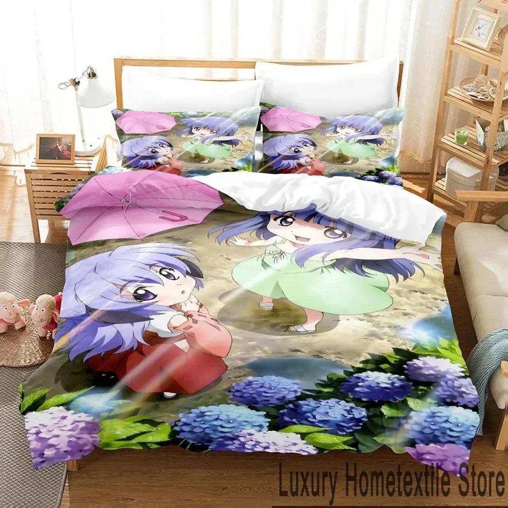 Breathable SkinFriendly King Queen Quilt Comforter Anime Higurashi When They Cry 3D Bed Size Boys Adult