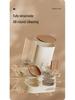 Automatic Dual-Use Pet Feeder & Water Dispenser with Large Ceramic Double Bowls for Cats and Dogs