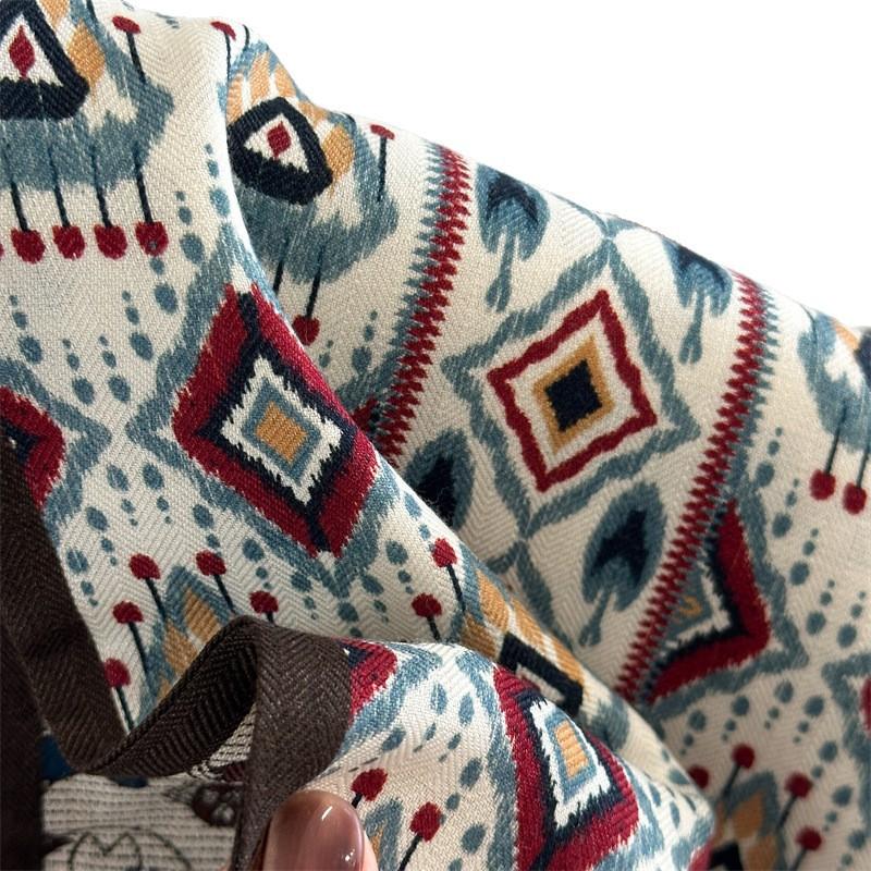 Double-layer Double-sided Silk Silk Scarf Korean Version of the New Autumn and Winter Light Luxury Versatile Diagonal Long Streamer Scarf