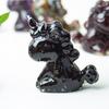Unicorn Resin Figurine With Handcrafted Crystal Texture For Home Decor And Giftgiving