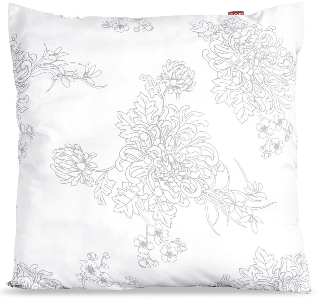 Anti-Allergy Pillow Microfiber Floral Silicone Various Sizes