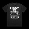Heat T-and Kids Tshirt Graphic Short Sleeve and Kids Tshirt Unisex Men Women All-Season Men's T-and Kids Tshirt Black Casual Crew Neck Tee