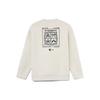 Li Ning X Jackie Chan Kung Fu Series Casual Loose Pullover Sweatshirt Unisex Sweatshirt Oatmeal-Gray AWDRA15-2