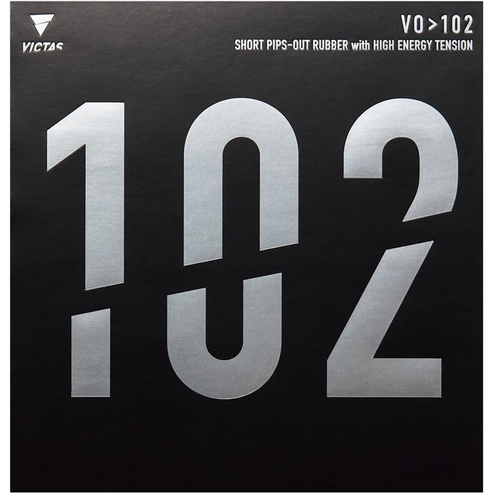 Victas VO 102 High Energy Tension Table Tennis Rubber Red MAX 020222