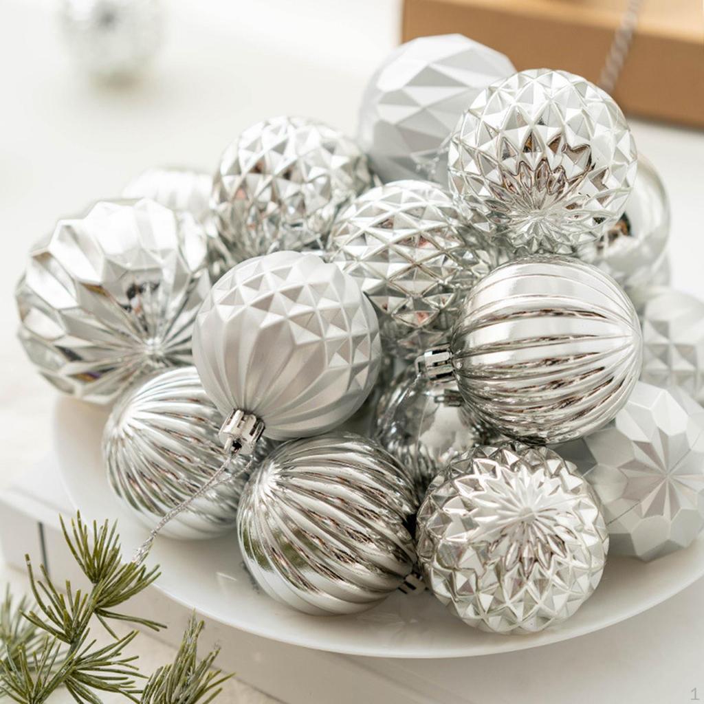 12 Count Christmas Ornaments for Tree And Holiday Decor