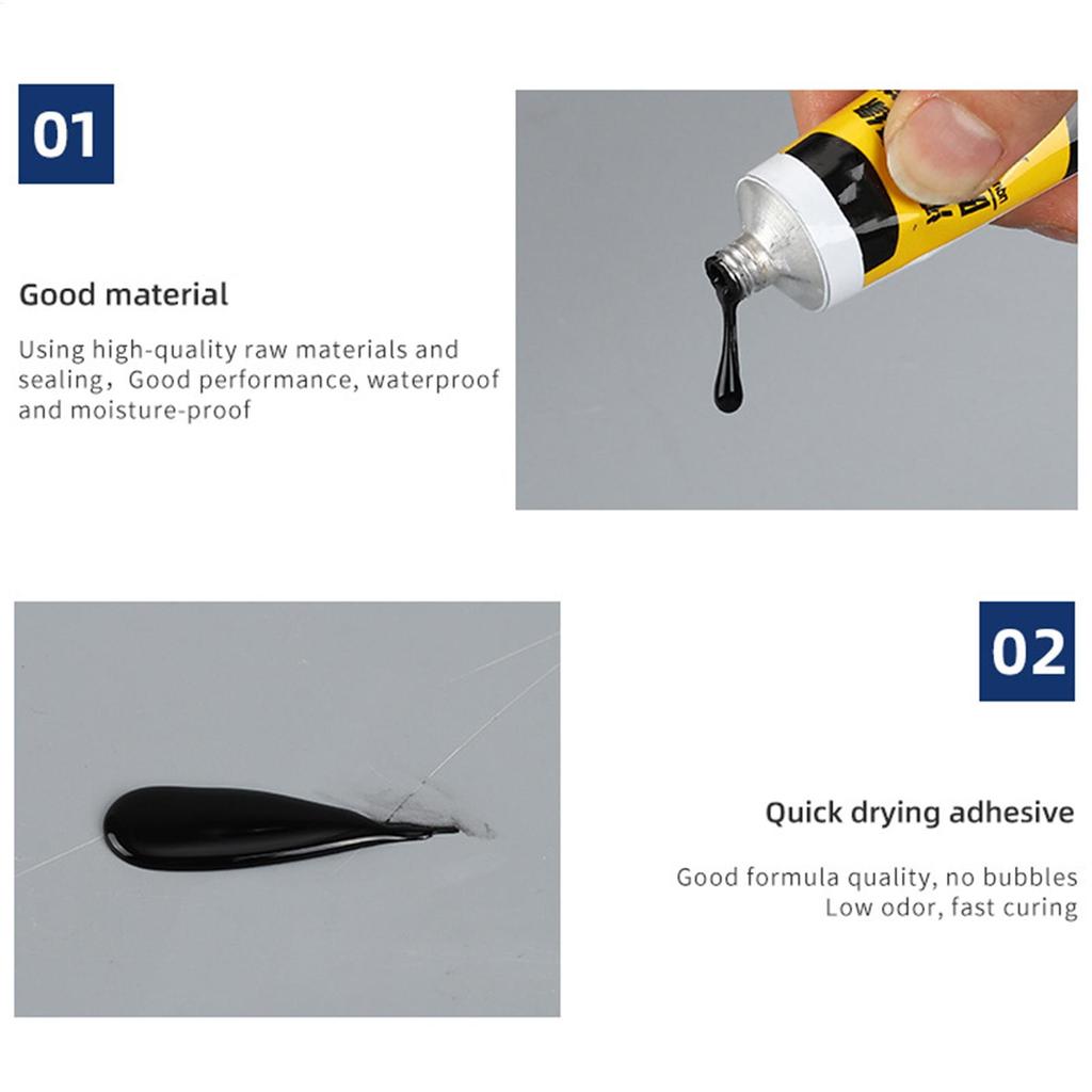 50ml Car Windshield Sealant Fast Curing Window Sealant Compound Automotive Glass Glue For Window Safety Environmental Protection