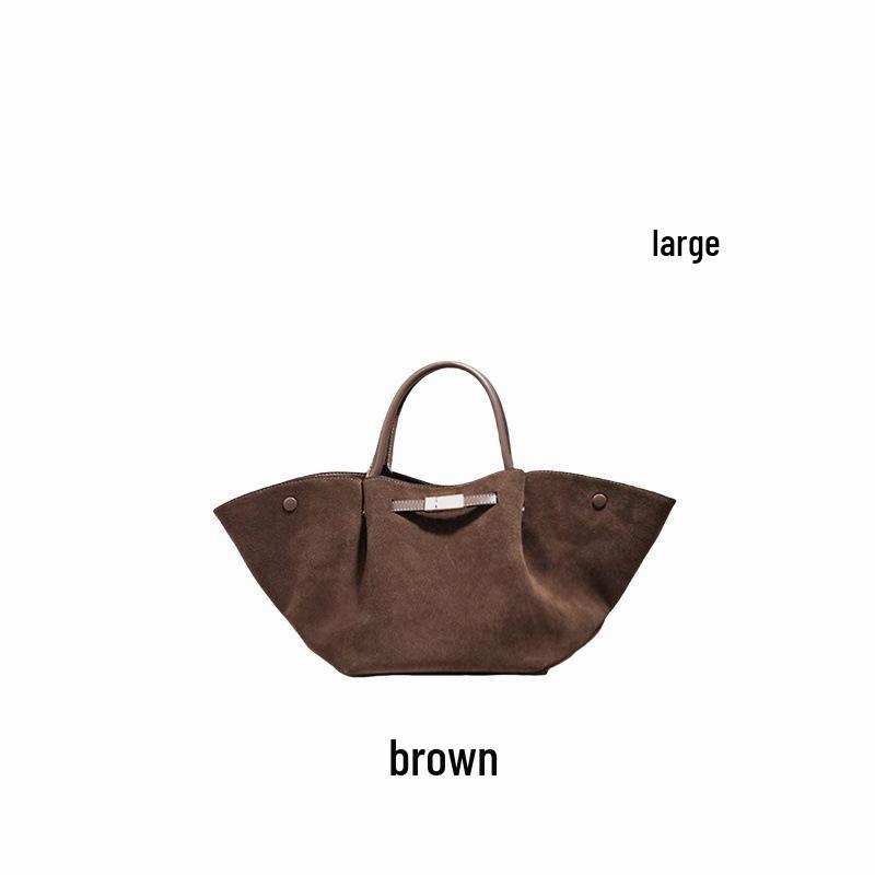 Demellier Geprägte Wildleder Flügeltasche - Retro Herbst/Winter Handtasche & Schultertasche