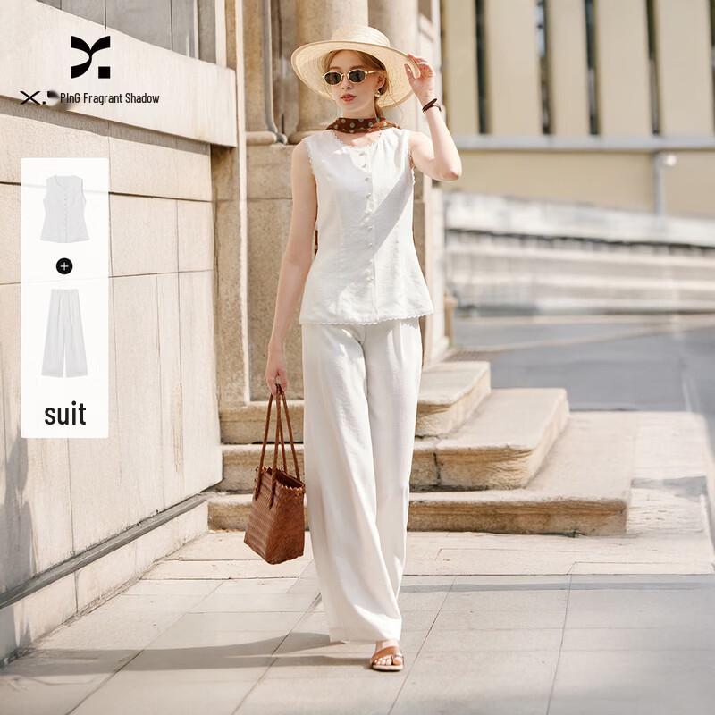 Xiangying Women s Linen Tencel Summer Collection L