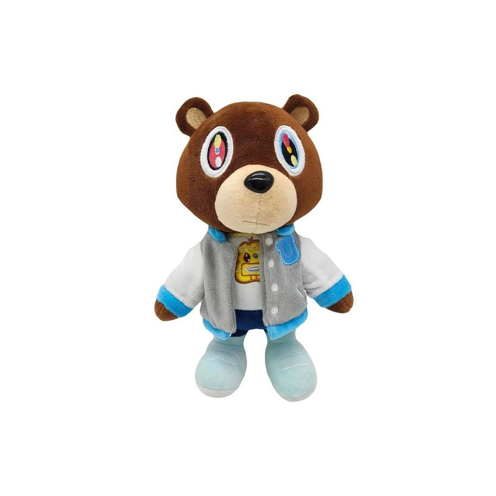 26CM Kanye Teddy Bear Plush Toy Cartoon Bear Dolls Stuffed Soft Toy Christmas Birthday Gift for Children