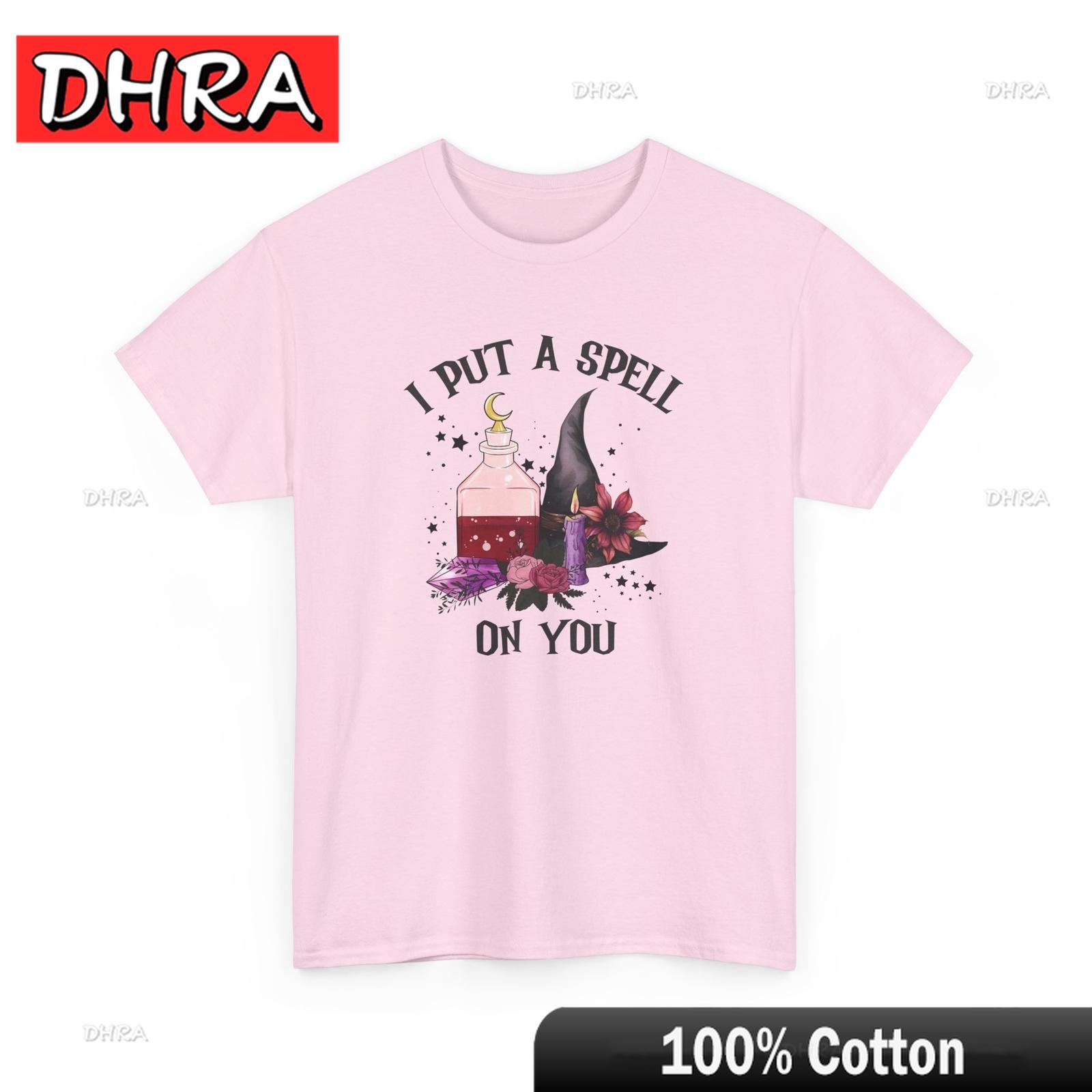 

I Put A Spell on You Charmed Bewitched TShirt Trendy Witch Fashion Tee Fresh Tshirts Comfy Stylish Trendy Shirt Crew Neck S