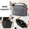 Fashionable and simple insulated bag, office worker, large capacity lunch box bag, student hand carrying bento bag.