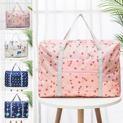 Faltbare Reisetaschen Nylon Große Kapazität Tasche Gepäck Wasserdichte Handtaschen Frauen Männer Reise Lagerung Kleidung Verpackung Organizer